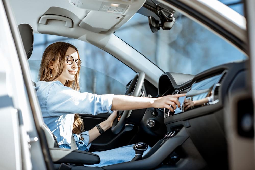 woman-in-the-car